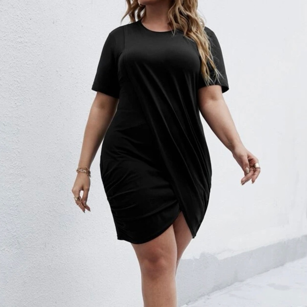 Tulip hem dress